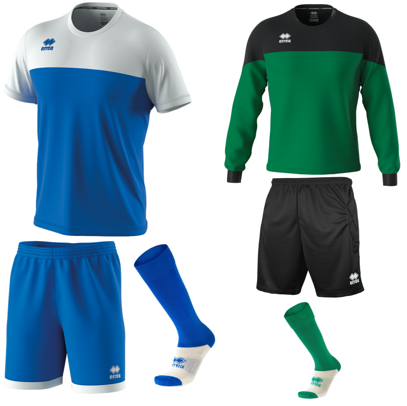 ERREA BRANDON SS KIT BUNDLE BLUE WHITE