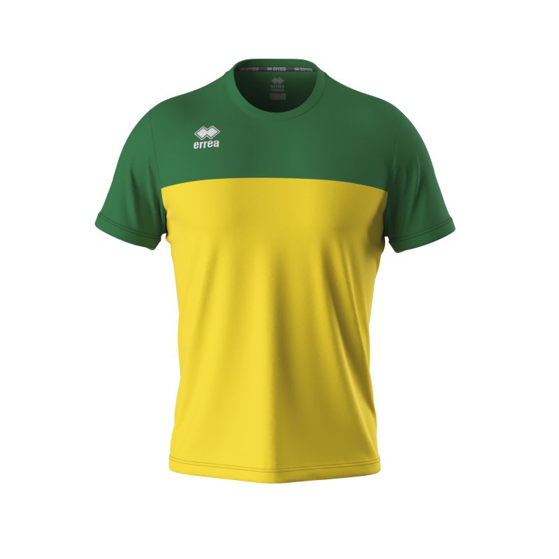 ERREA BRANDON SS JERSEY YELLOW GREEN