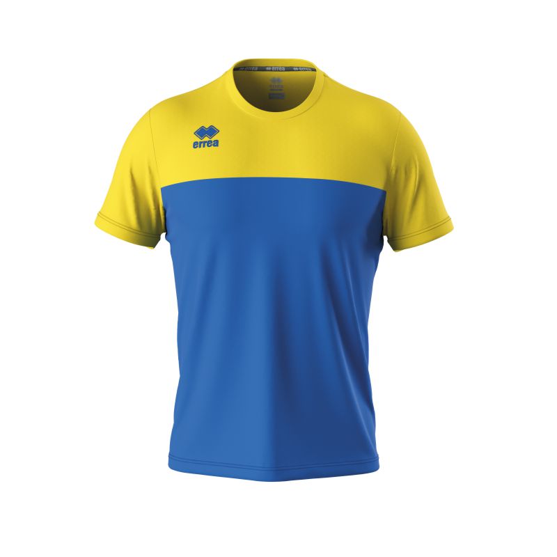ERREA BRANDON SS JERSEY BLUE YELLOW