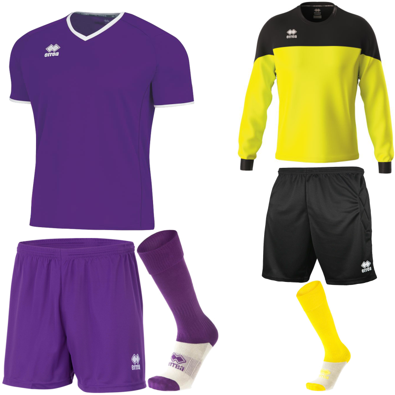 ERREA LENNOX SS KIT BUNDLE PURPLE WHITE