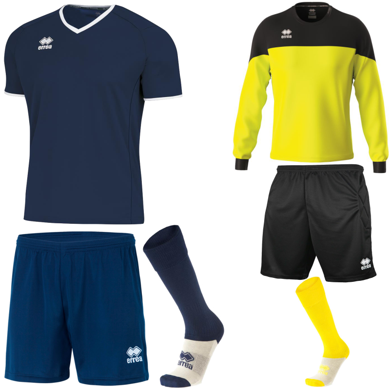 ERREA LENNOX SS KIT BUNDLE NAVY WHITE