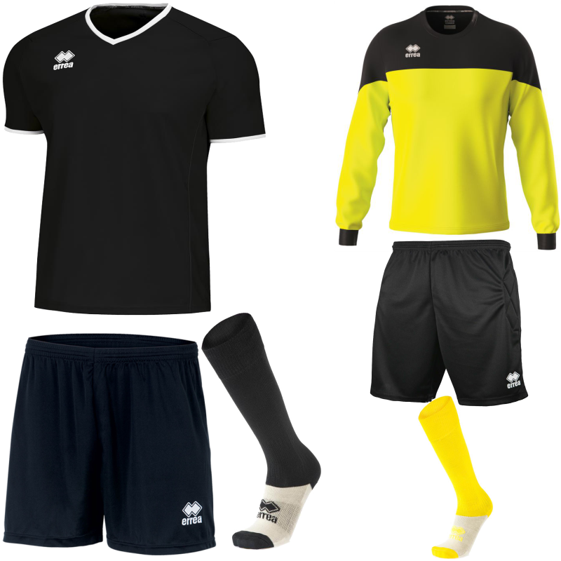 ERREA LENNOX SS KIT BUNDLE BLACK WHITE