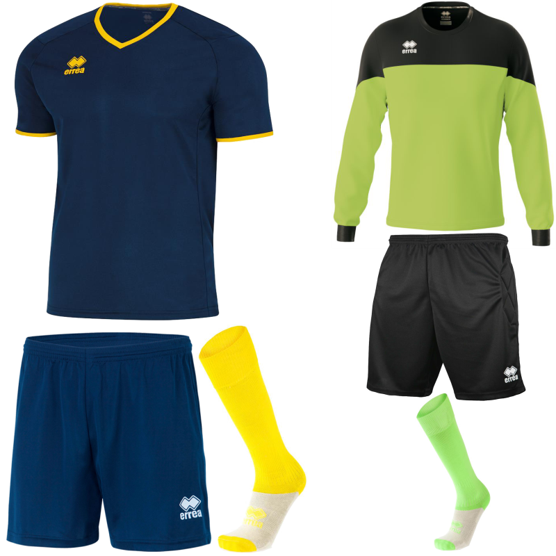 ERREA LENNOX SS KIT BUNDLE NAVY YELLOW