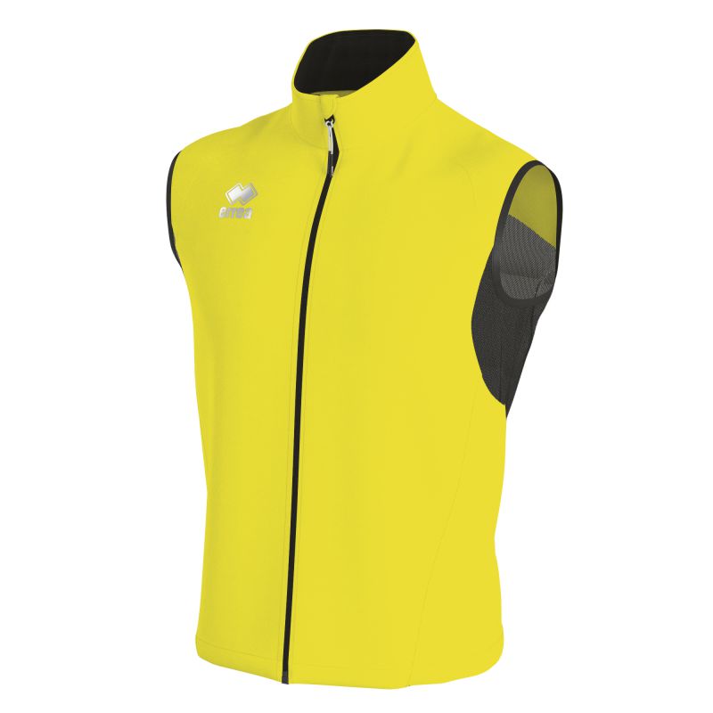 ERREA WEM SLEEVELESS JACKET YELLOW FLUO