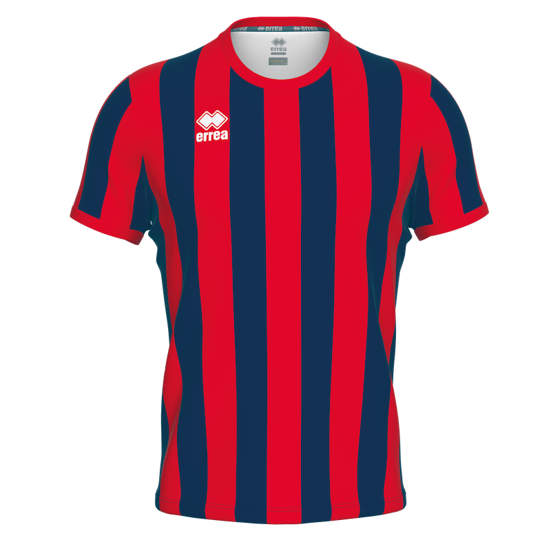 ERREA STRIP SS JERSEY NAVY RED