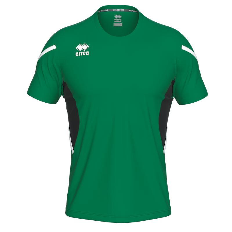 ERREA CURTIS SS JERSEY GREEN BLACK WHITE