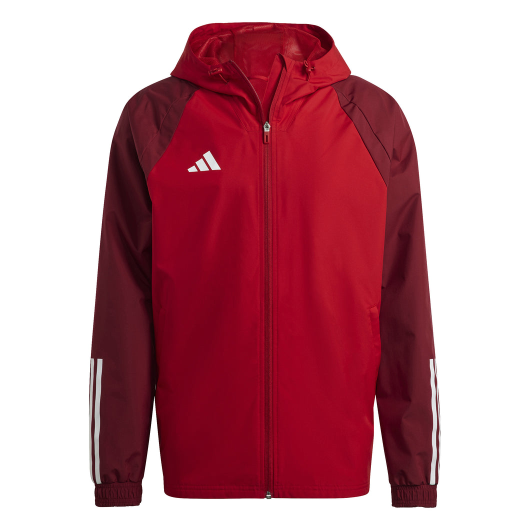 ADIDAS TIRO 23 COMPETITION ALL WEATHER JACKET TEAM POWER RED 2