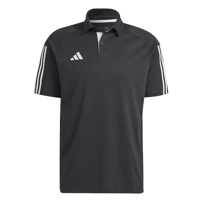 ADIDAS TIRO 23 COMPETITION COTTON POLO BLACK