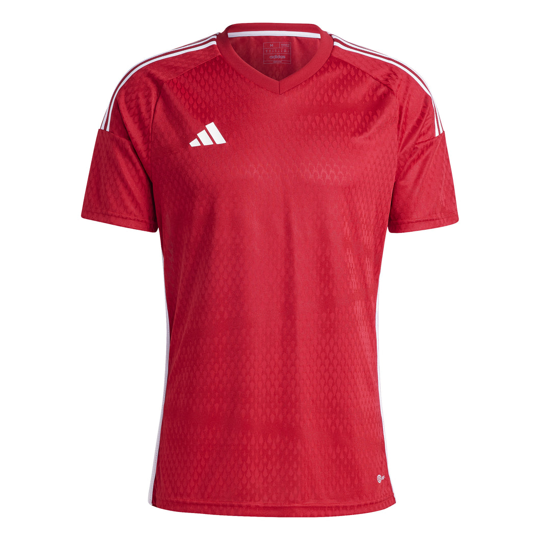 ADIDAS TIRO 23 COMPETITION MATCH SS JERSEY TEAM POWER RED WHITE