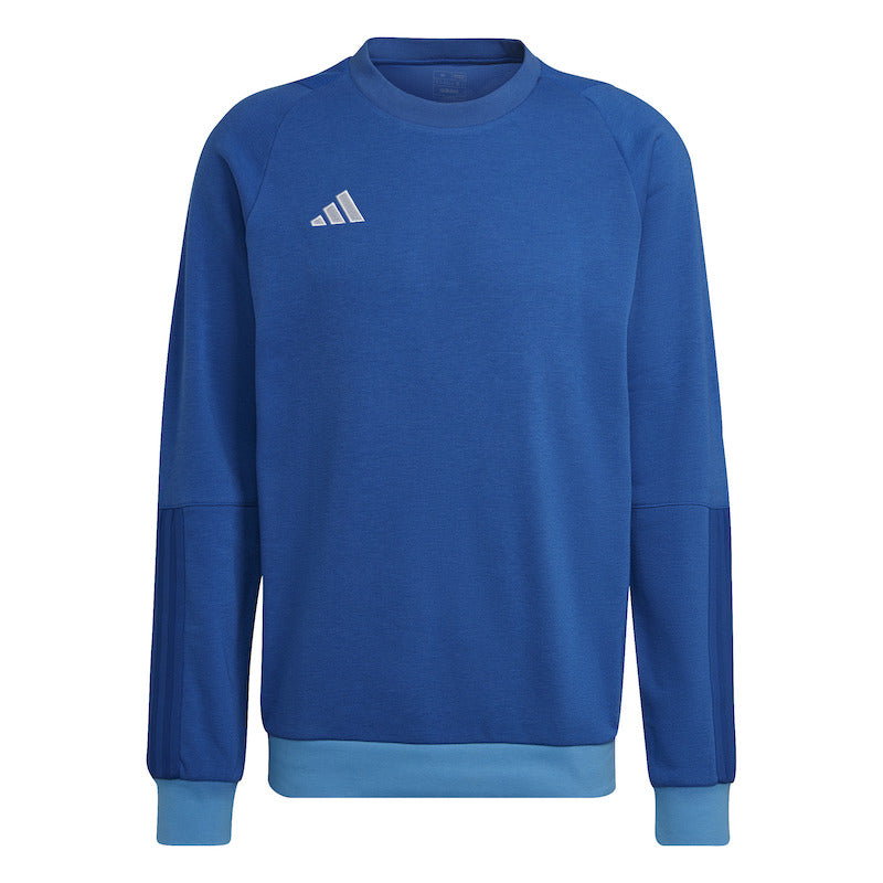 ADIDAS TIRO 23 COMPETITION COTTON CREW TOP TEAM ROYAL BLUE