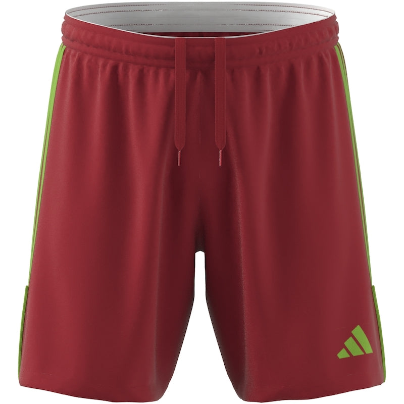 ADIDAS TIRO 23 SHORTS TEAM COLLEG RED TEAM SEMI SOL GREEN 2