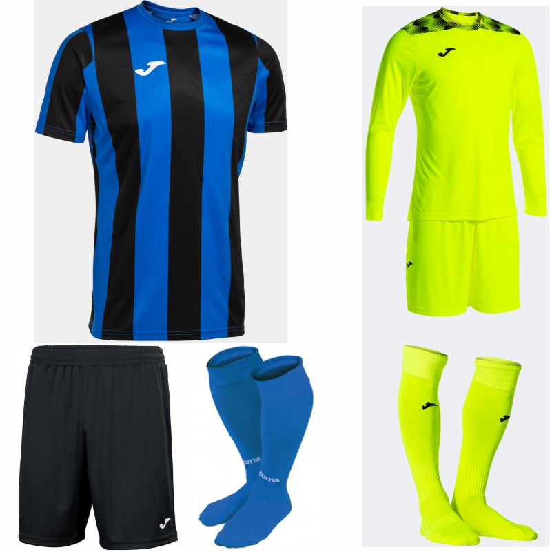 JOMA INTER CLASSIC SS KIT BUNDLE ROYAL/BLACK