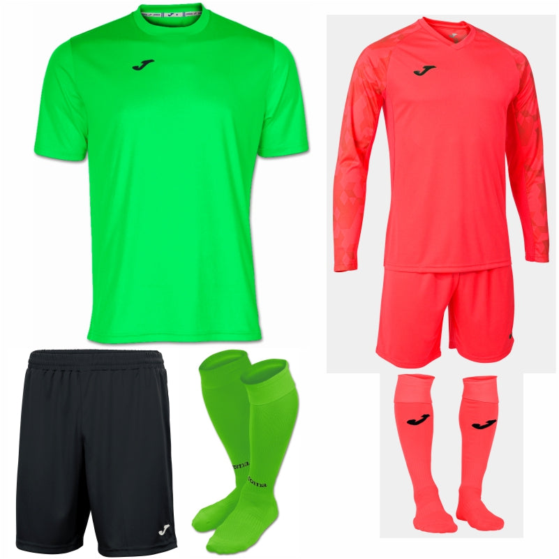 JOMA COMBI SS KIT BUNDLE GREEN FLUOR