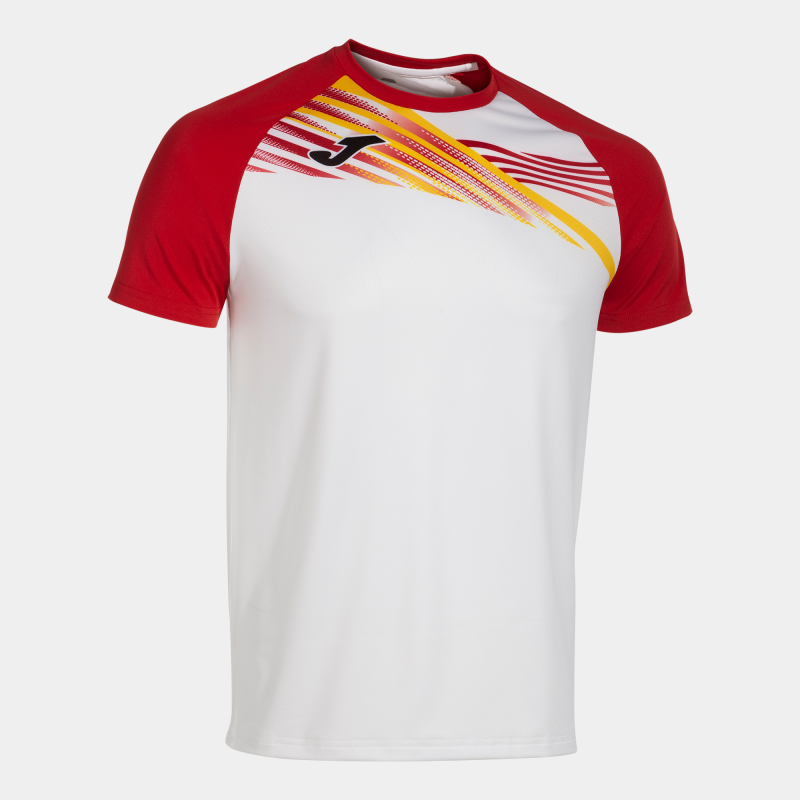 JOMA ELITE X T-SHIRT WHITE RED