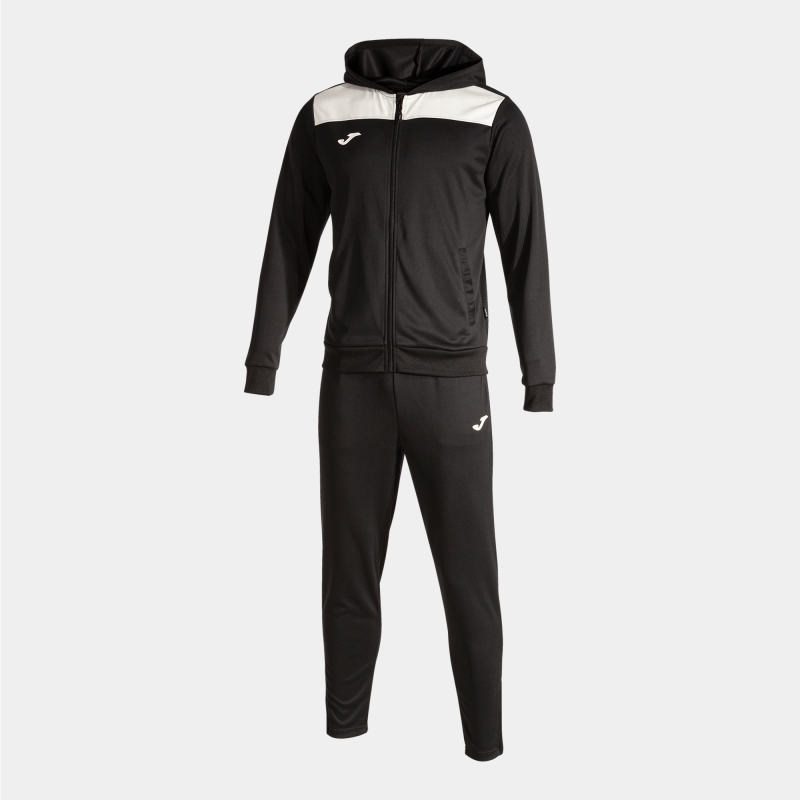 JOMA PHOENIX II TRACKSUIT BLACK WHITE