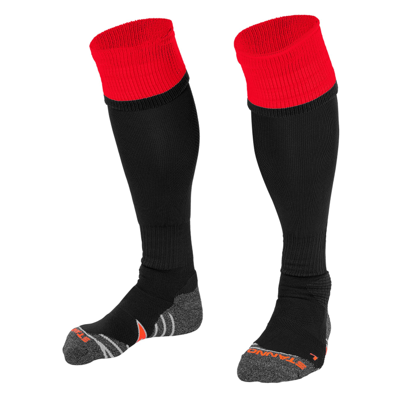 Stanno Combi Sock Black/Red