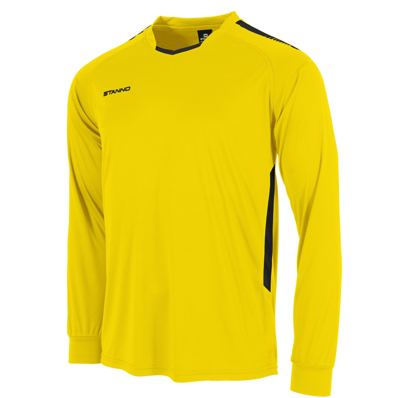 STANNO FIRST LS JERSEY YELLOW BLACK