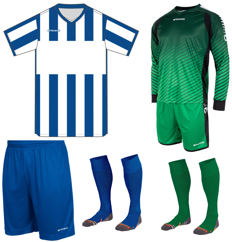 STANNO ASPIRE SS KIT BUNDLE WHITE BLUE