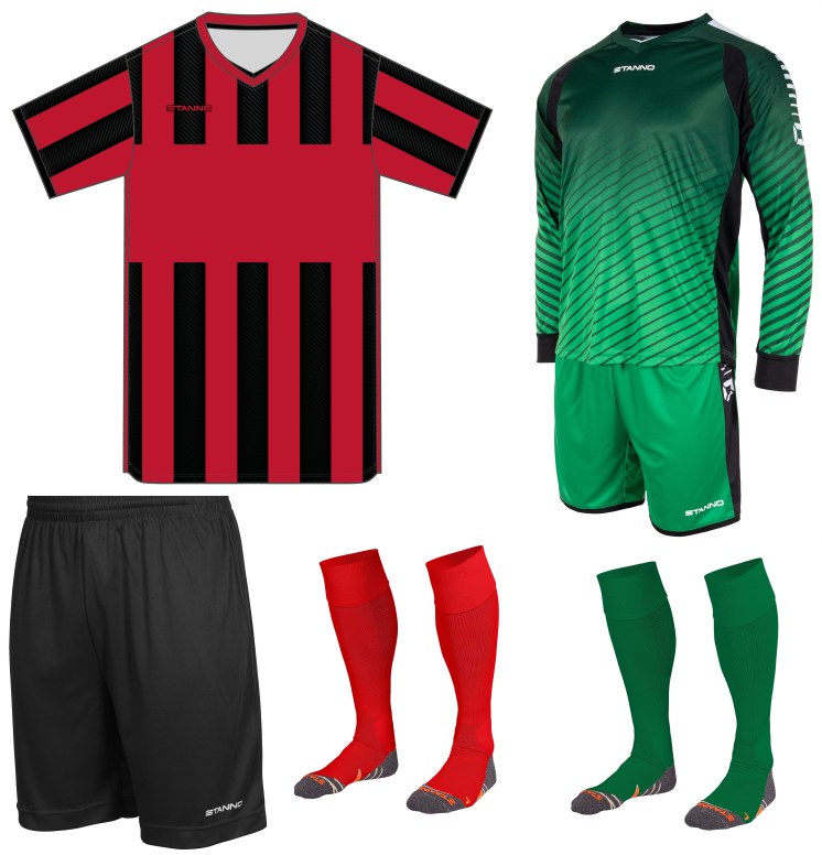 STANNO ASPIRE SS KIT BUNDLE RED BLACK