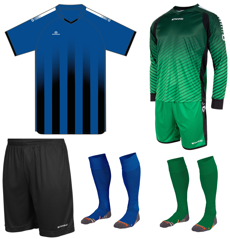 STANNO VIVID SS KIT BUNDLE BLUE BLACK
