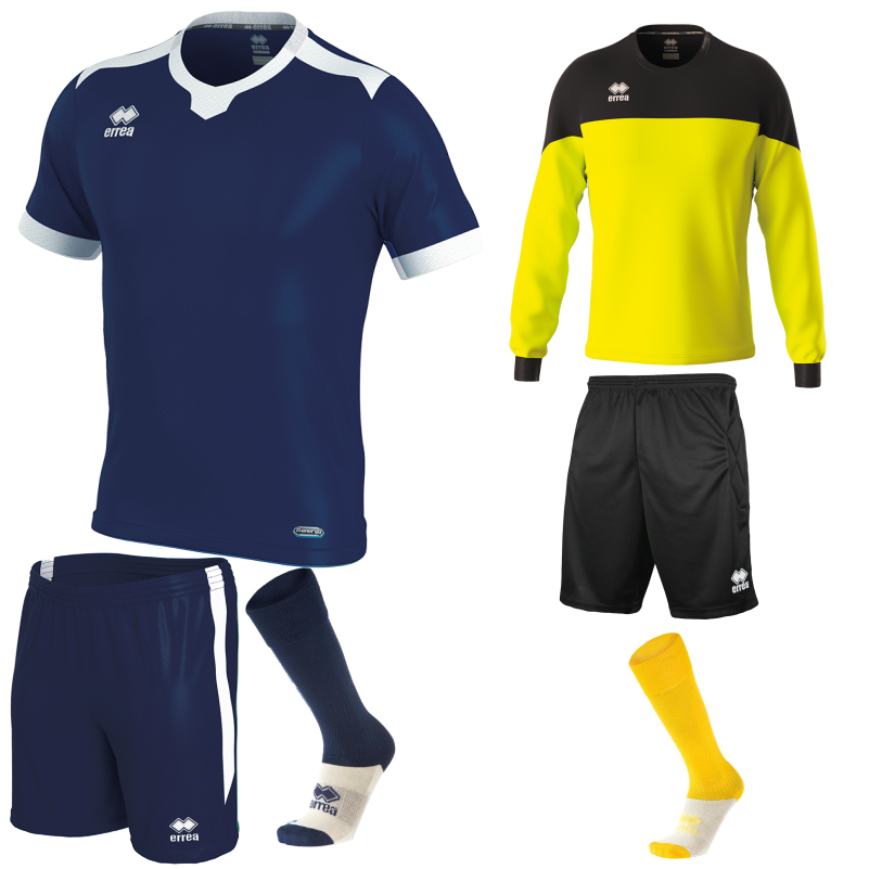 ERREA TI-MOTHY SS KIT BUNDLE NAVY WHITE