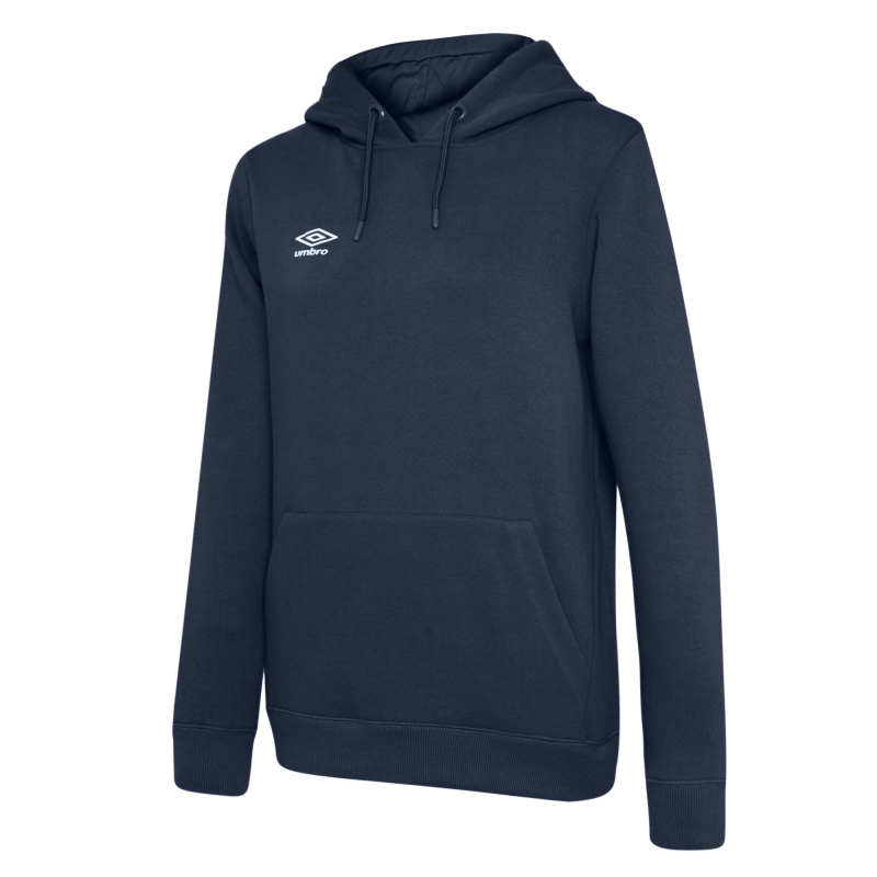 UMBRO CLUB LEISURE WOMENS HOODY TW NAVY WHITE