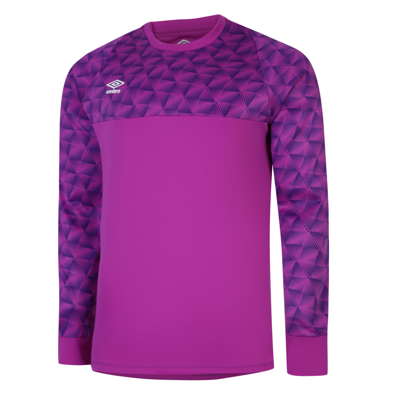 UMBRO FLUX GOALKEEPER JERSEY PURPLE CACTUS ELECTRIC PURPLE LONG SLEEVE