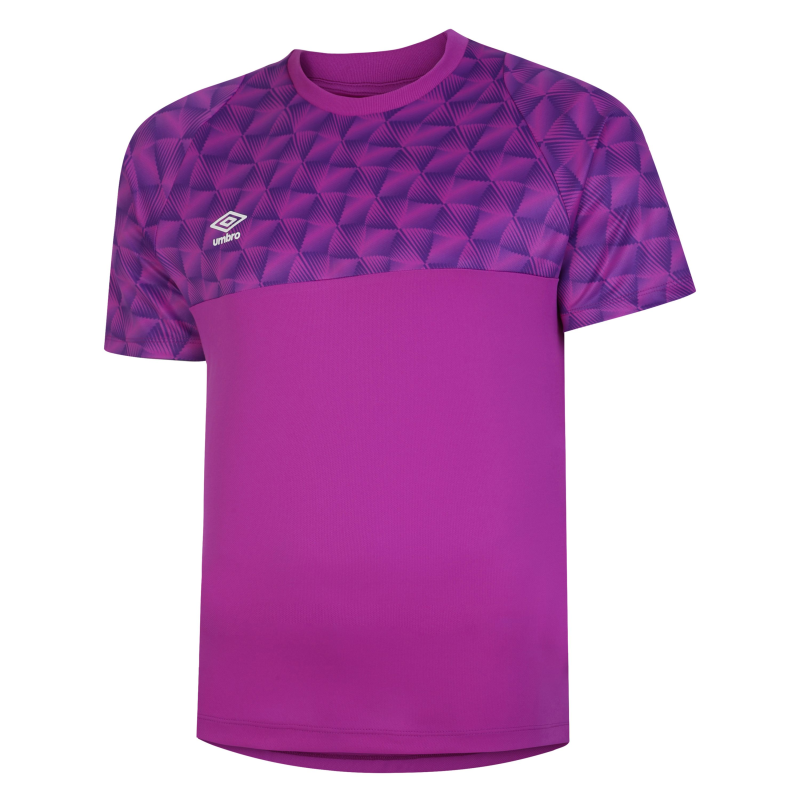 UMBRO FLUX GOALKEEPER JERSEY PURPLE CACTUS ELECTRIC PURPLE SHORT SLEEVE