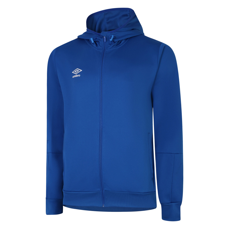 UMBRO TOTAL TRAINING KNITTED HOODY TW ROYAL WHITE