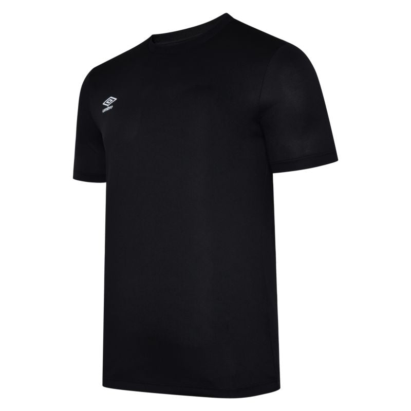 Umbro Club SS Football Shirt Black