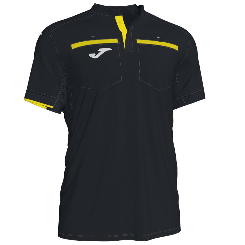 Joma Respect II Referee Jersey Black/Yellow
