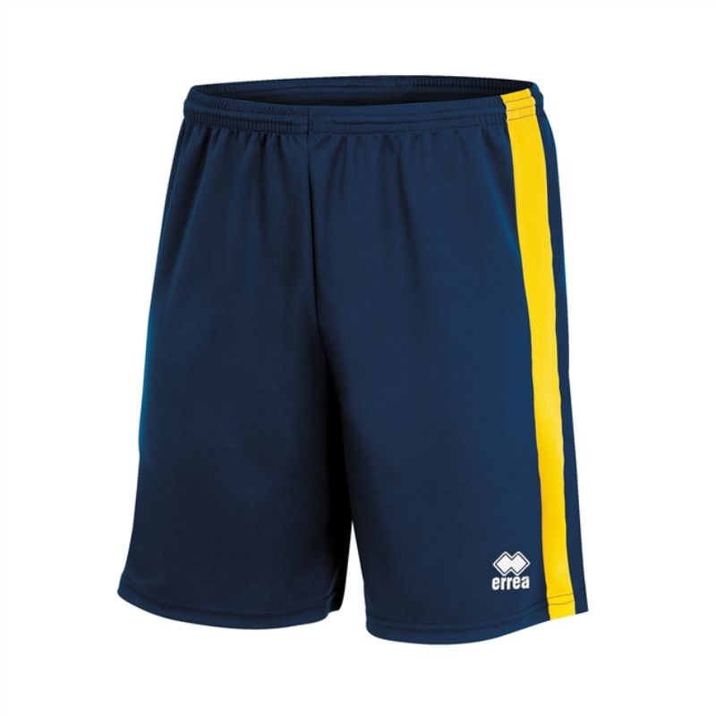 Errea Bolton Shorts Navy/Yellow