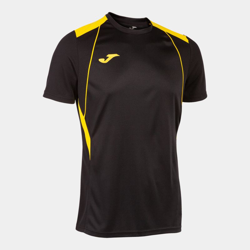 JOMA CHAMPIONSHIP VII SS JERSEY BLACK/YELLOW