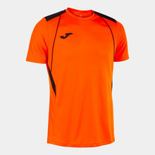 Load image into Gallery viewer, JOMA CHAMPIONSHIP VII SS JERSEY ORANGE/BLACK
