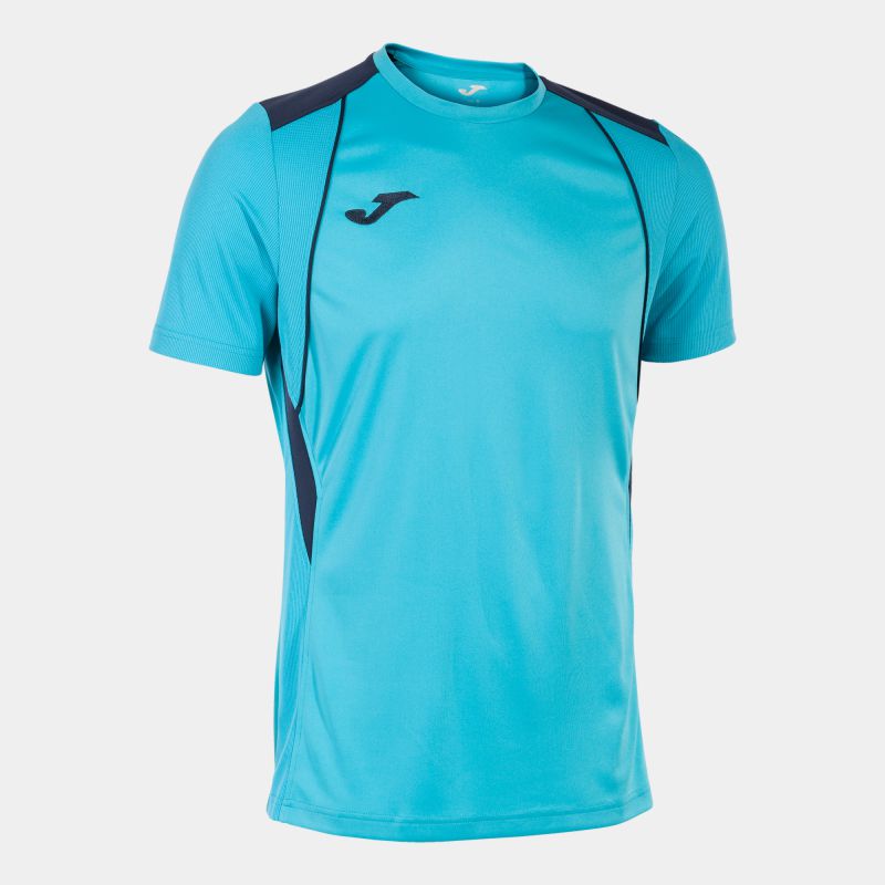 JOMA CHAMPIONSHIP VII SS JERSEY TURQUOISE FLUOR/DARK NAVY