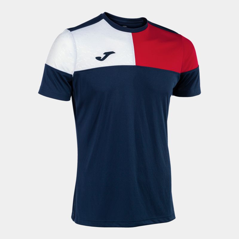 JOMA CREW V SS JERSEY DARK NAVY/RED/WHITE