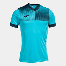Load image into Gallery viewer, JOMA ECO SUPERNOVA SS JERSEY TURQUOISE FLUOR/DARK NAVY
