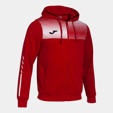 Load image into Gallery viewer, JOMA ECO SUPERNOVA HOODED JACKET RED/WHITE
