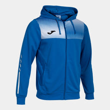 Load image into Gallery viewer, JOMA ECO SUPERNOVA HOODED JACKET ROYAL/WHITE
