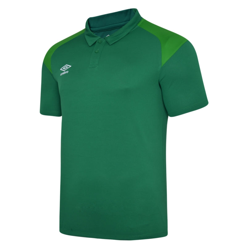 Umbro Training Poly Polo Lush Meadows/Emerald