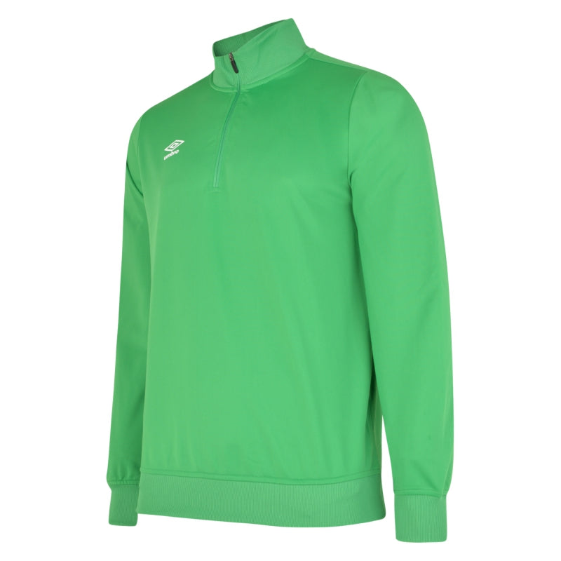 UMBRO CLUB ESSENTIAL HALF ZIP SWEAT EMERALD