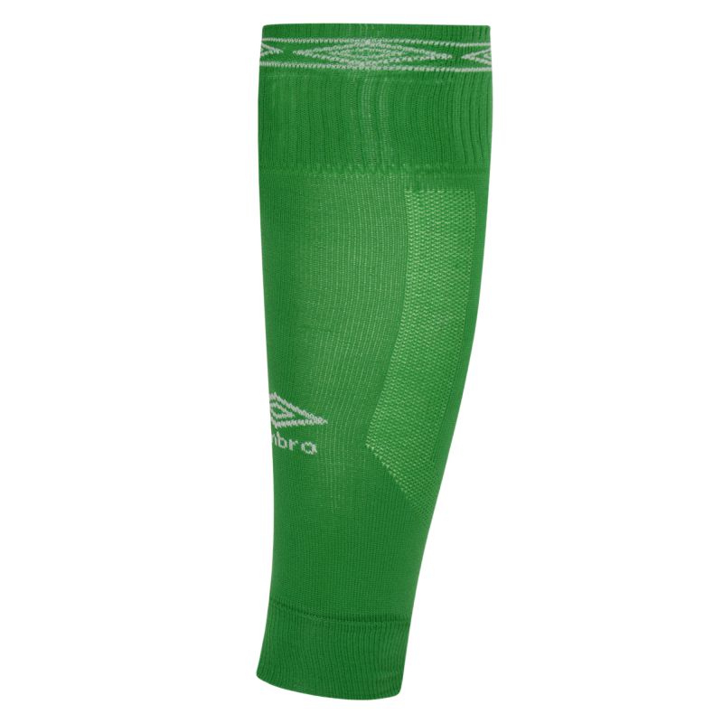 UMBRO DIAMOND TOP SOCK LEGS EMERALD/WHITE