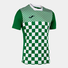 Load image into Gallery viewer, JOMA FLAG III SS JERSEY GREEN MEDIUM/WHITE
