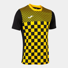 Load image into Gallery viewer, JOMA FLAG III SS JERSEY BLACK/YELLOW
