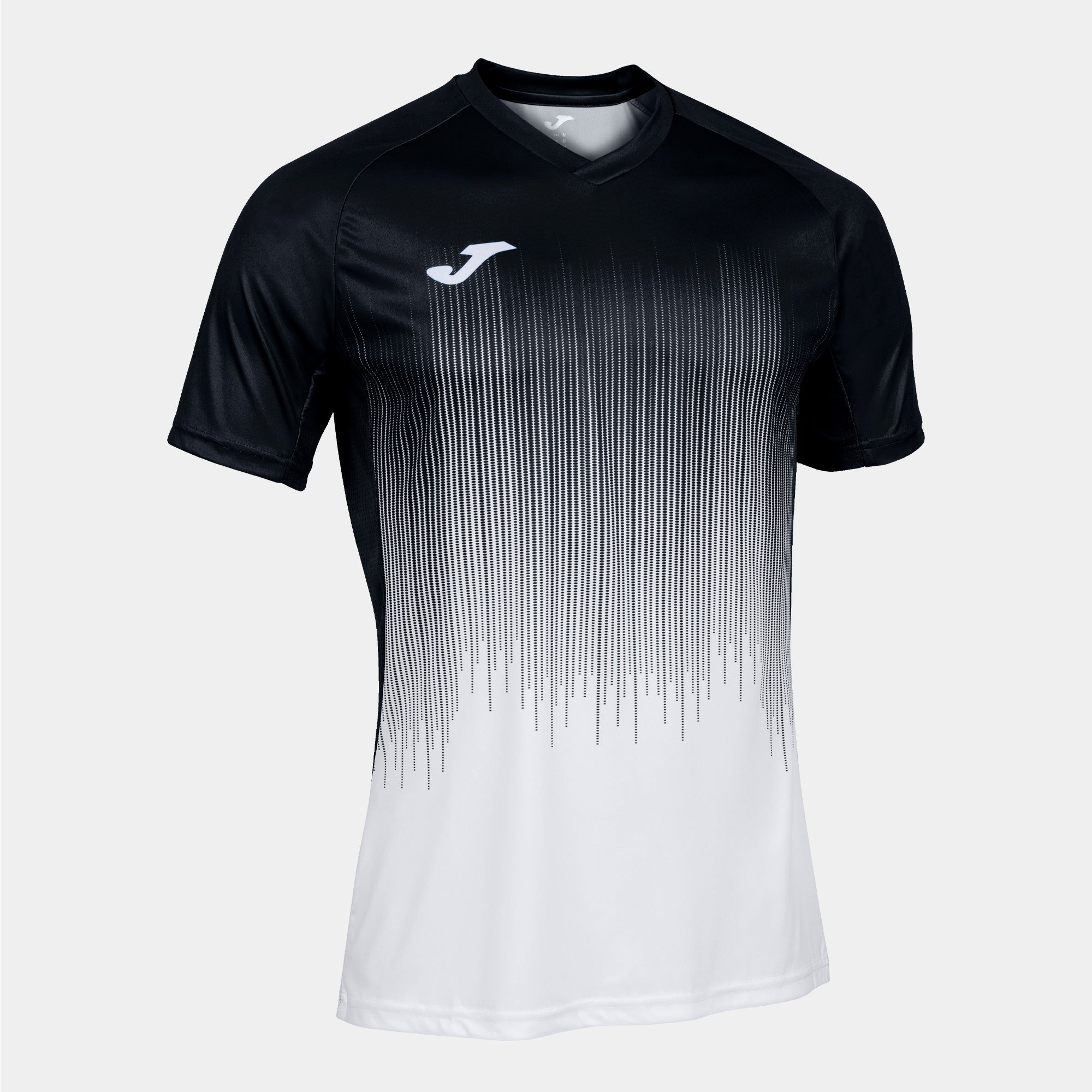 JOMA TIGER IV SS JERSEY BLACK WHITE