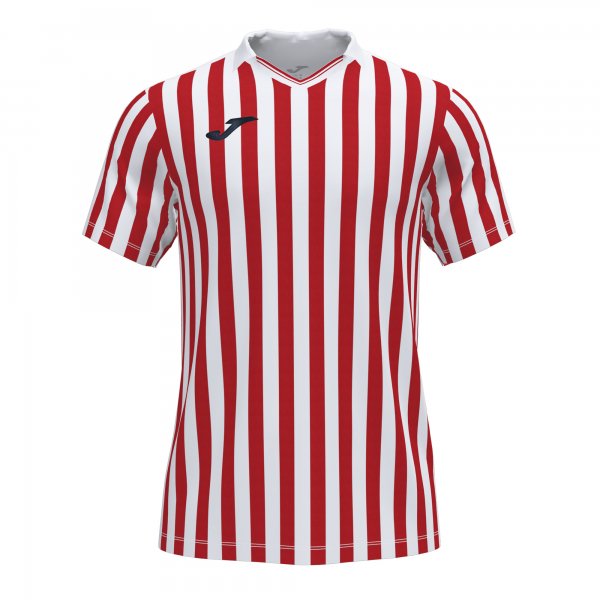JOMA COPA II SS JERSEY WHITE/RED