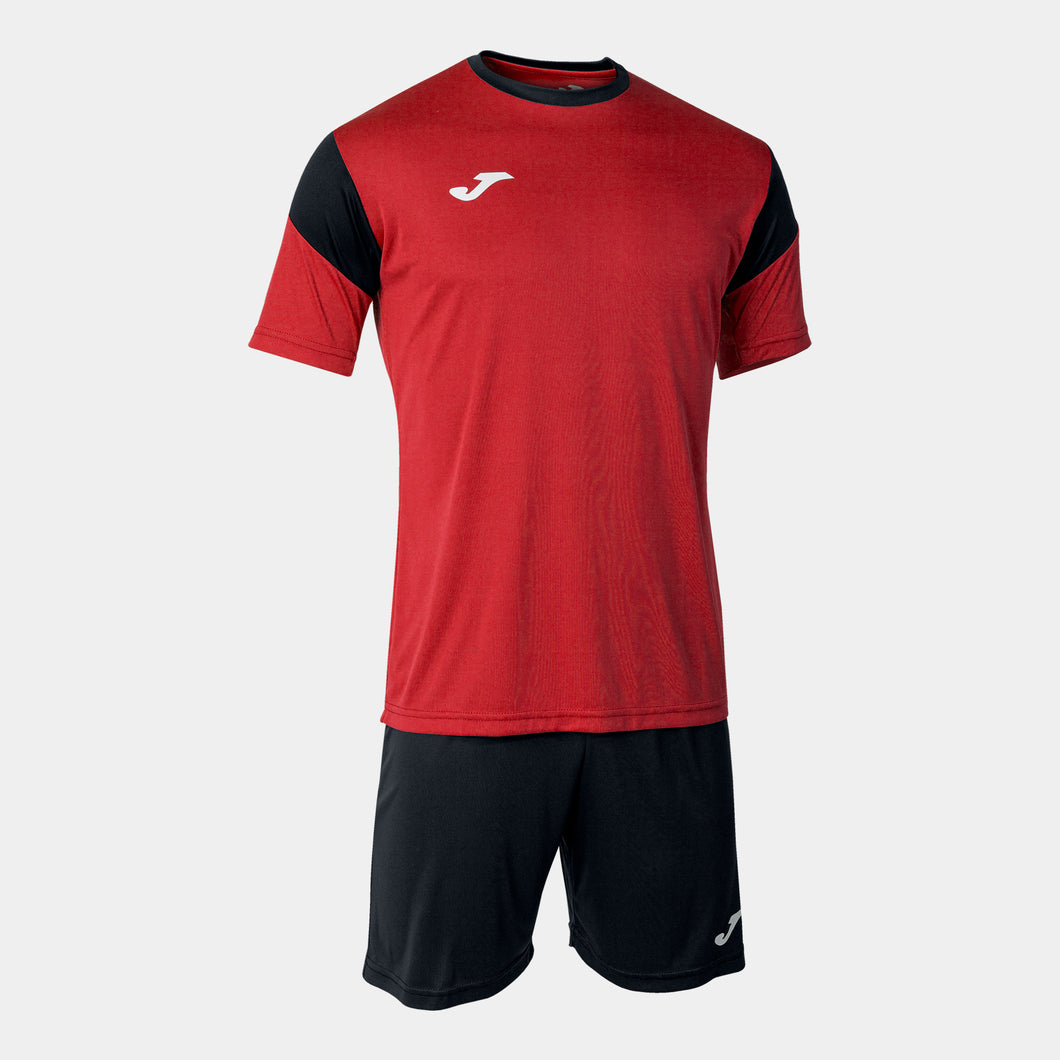 JOMA PHOENIX TWO PIECE SET RED/BLACK