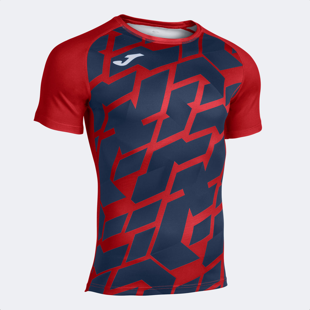 JOMA MYSKIN III T-SHIRT RED DARK NAVY