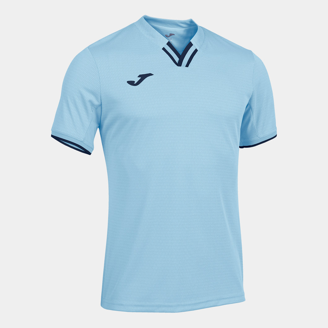 JOMA TOLETUM IV SS JERSEY SKY/DARK NAVY