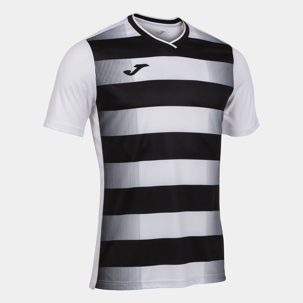 JOMA EUROPA V SS JERSEY WHITE/BLACK